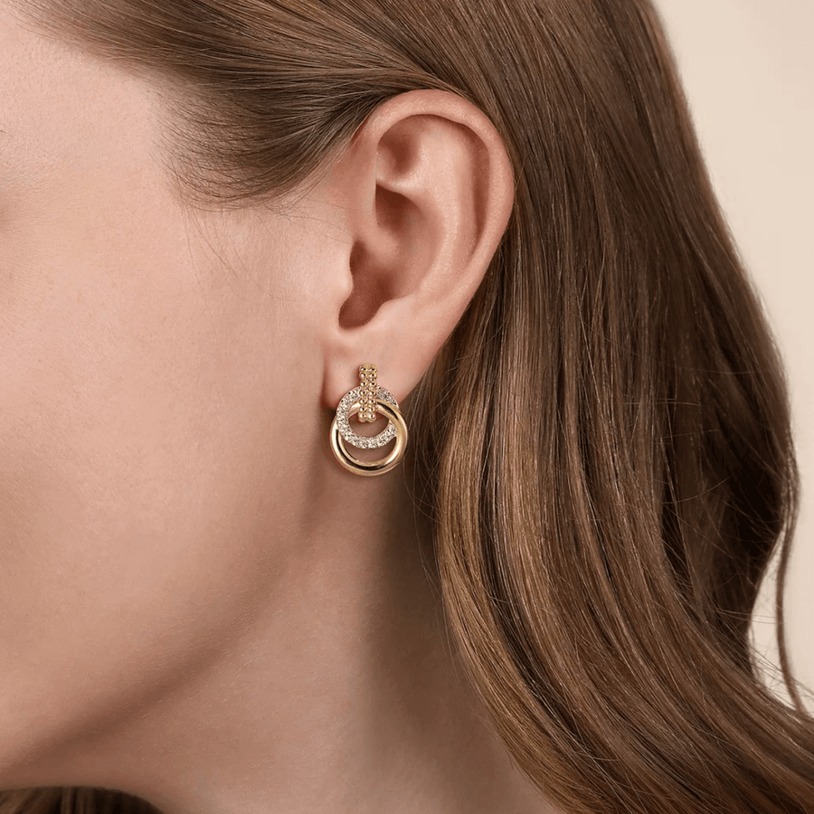 Gabriel & Co. Bujukan Diamond Stud Earrings - EG15201M45JJ