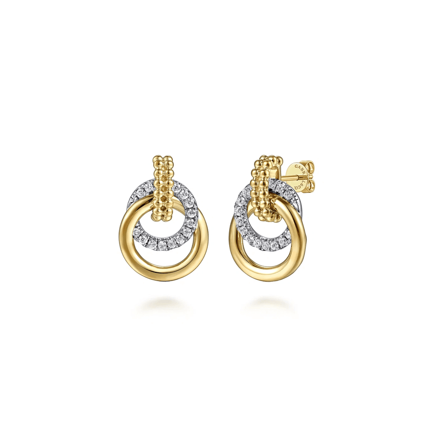 Gabriel & Co. Bujukan Diamond Stud Earrings - EG15201M45JJ
