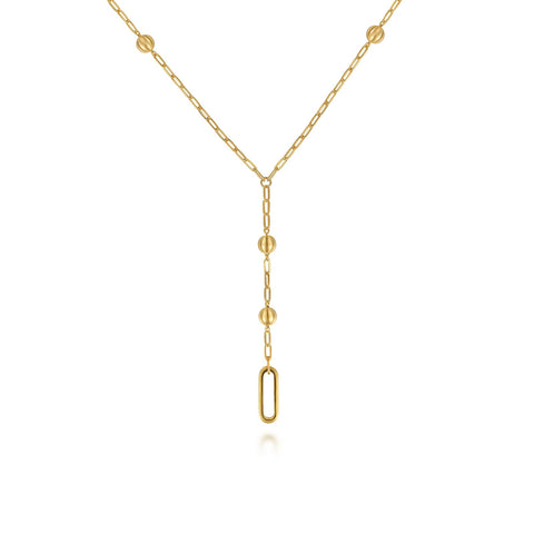 Gabriel & Co. Bujukan Link Chain Y Necklace-Gabriel & Co. Bujukan Link Chain Y Necklace - NK7998Y4JJJ