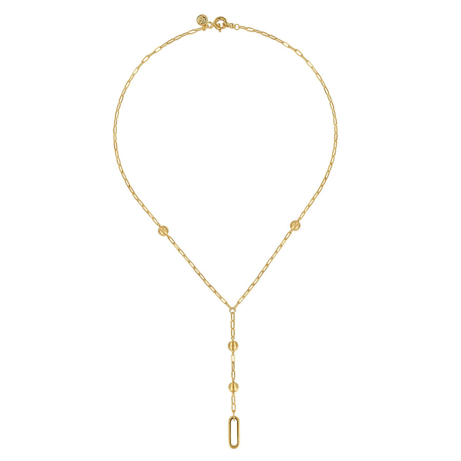 Gabriel & Co. Bujukan Link Chain Y Necklace - NK7998Y4JJJ