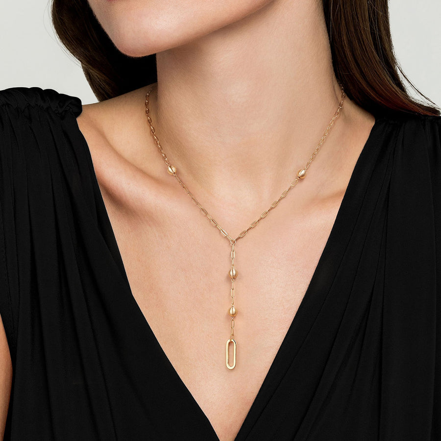 Gabriel & Co. Bujukan Link Chain Y Necklace - NK7998Y4JJJ