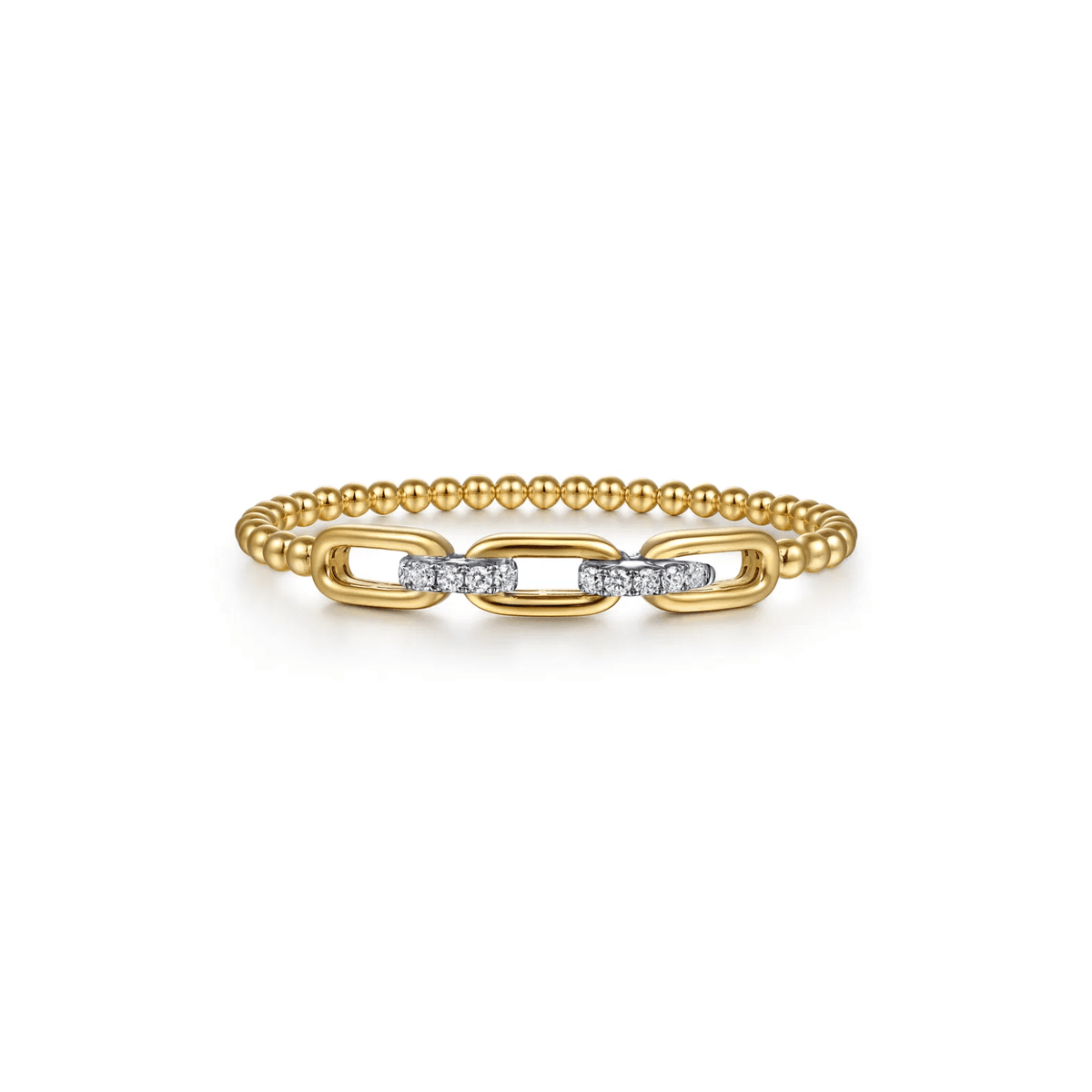 Gabriel & Co. Bujukan Link Diamond Bangle Bracelet - BG5121 - 62M45JJ