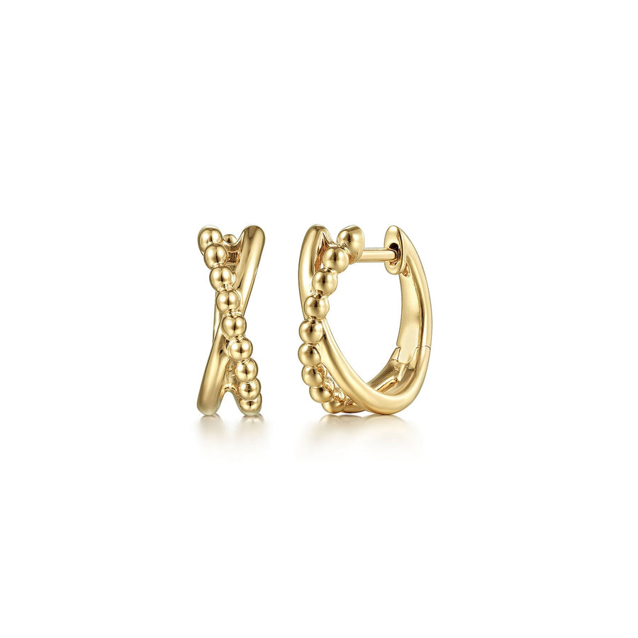 Gabriel & Co. Bujukan Twisted Huggie Earrings - EG14001Y4JJJ