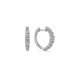 Gabriel & Co. Classic Diamond Huggies 15mm-Gabriel & Co. Classic Diamond Huggies 15mm - EG13647W45JJ