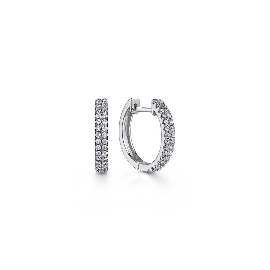 Gabriel & Co. Classic Diamond Huggies - EG13173W45JJ