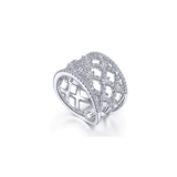 Gabriel & Co. Cutout Diamond Wide Band Ring-Gabriel & Co. Cutout Diamond Wide Band Ring - LR51993W45JJ.S950
