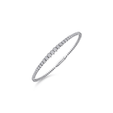 Gabriel & Co. Demure Gold Diamond Bangle-Gabriel & Co. Demure Gold Diamond Bangle BG4431-62W45JJ
