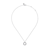Gabriel & Co. Diamond Circle Pendant Necklace-Gabriel & Co. Diamond Circle Pendant Necklace - NK7763W45JJ