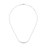 Gabriel & Co. Diamond Curved Bar Necklace-Gabriel & Co. Diamond Curved Bar Necklace - NK6216W45JJ
