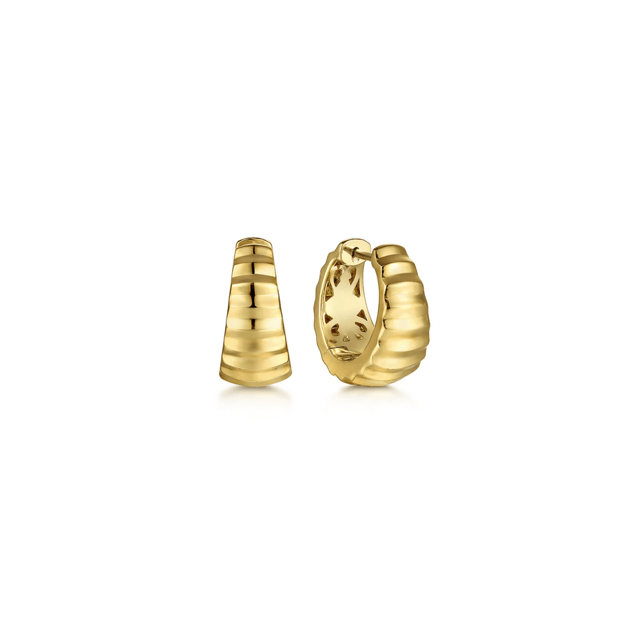 Gabriel & Co. Diamond Cut Huggie Earrings - EG15197Y4JJJ