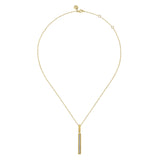 Gabriel & Co. Diamond Elongated Pyramid Drop Necklace-Gabriel & Co. Diamond Elongated Pyramid Drop Necklace - NK8015Y45JJ