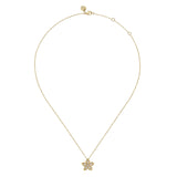 Gabriel & Co. Diamond Floral Pendant Necklace-Gabriel & Co. Diamond Floral Pendant Necklace - NK7939Y45JJ