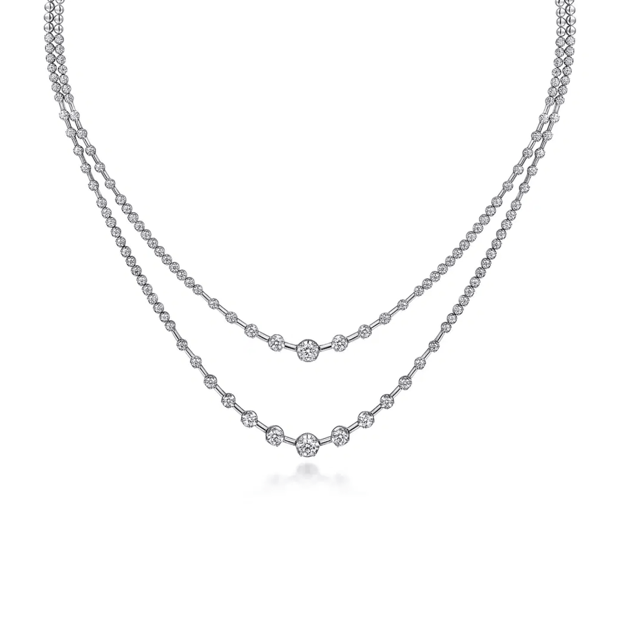 Gabriel & Co. Diamond Necklace - NK6986W84JJ