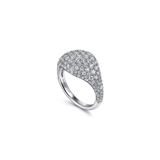 Gabriel & Co. Diamond Pave Signet Ring-Gabriel & Co.  Diamond Pave Signet Ring LR51795W45JJ