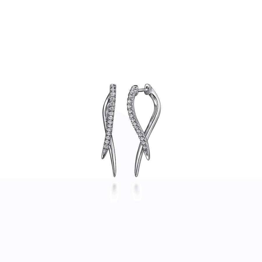 Gabriel & Co. Diamond Spike Drop Earrings - EG15327W45JJ