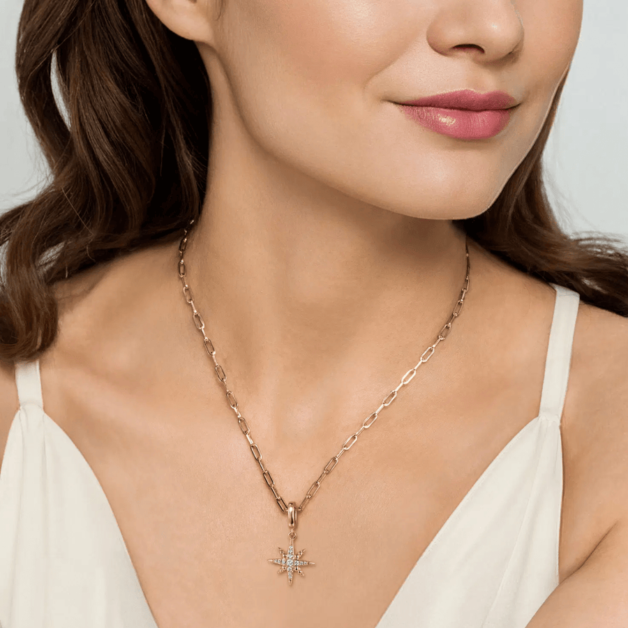Gabriel & Co. Diamond Star Charm PT7551Y45JJ