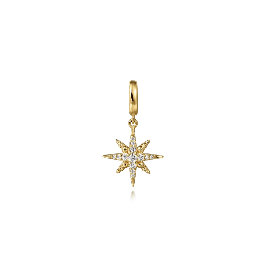 Gabriel & Co. Diamond Star Charm PT7551Y45JJ