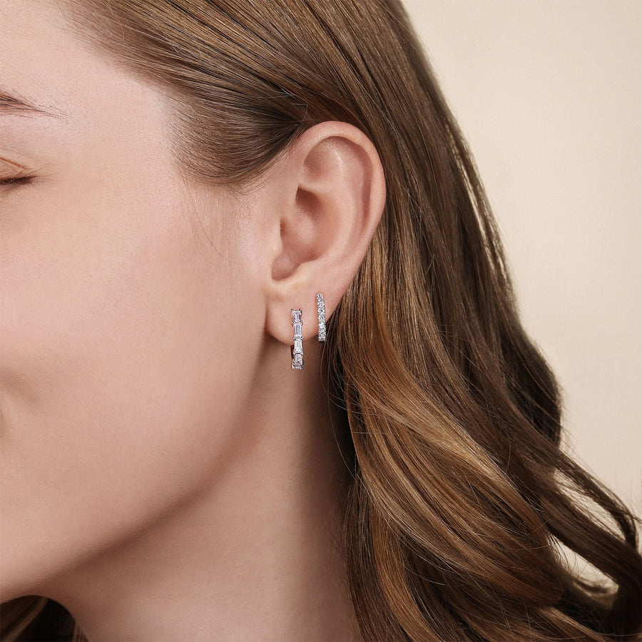 Gabriel & Co. Diamond Stuggies Earrings - EG15141W44JJ