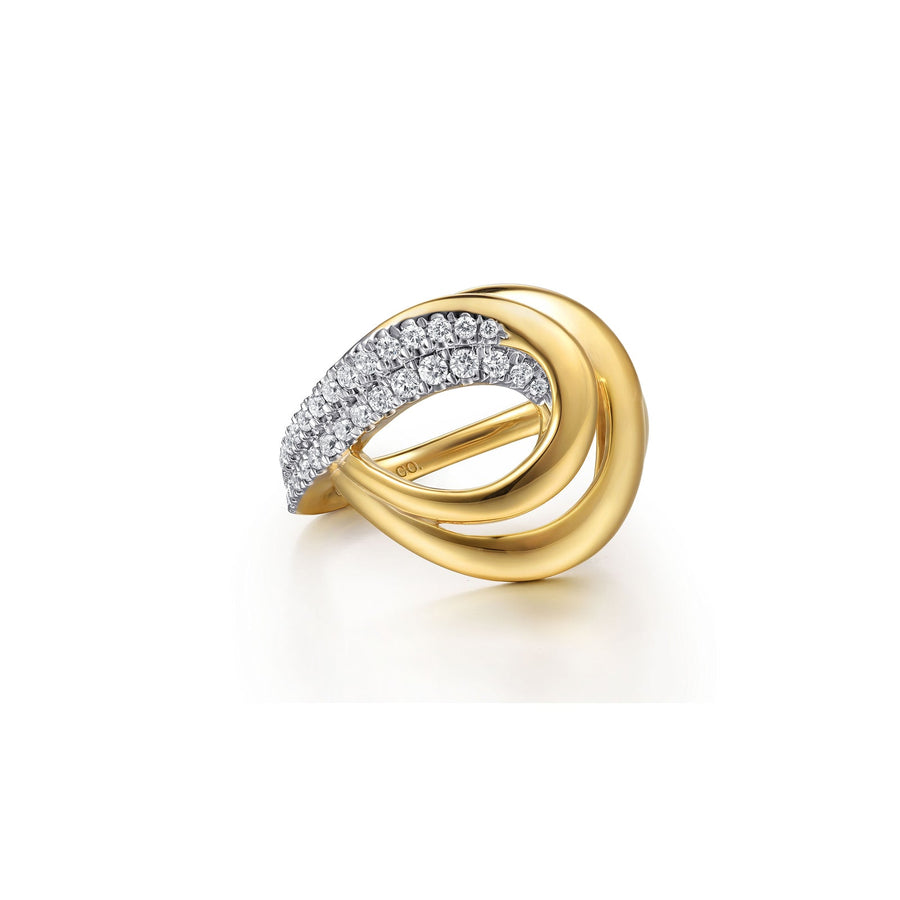 Gabriel & Co. Diamond Swirl Ring - LR52952Y45JJ