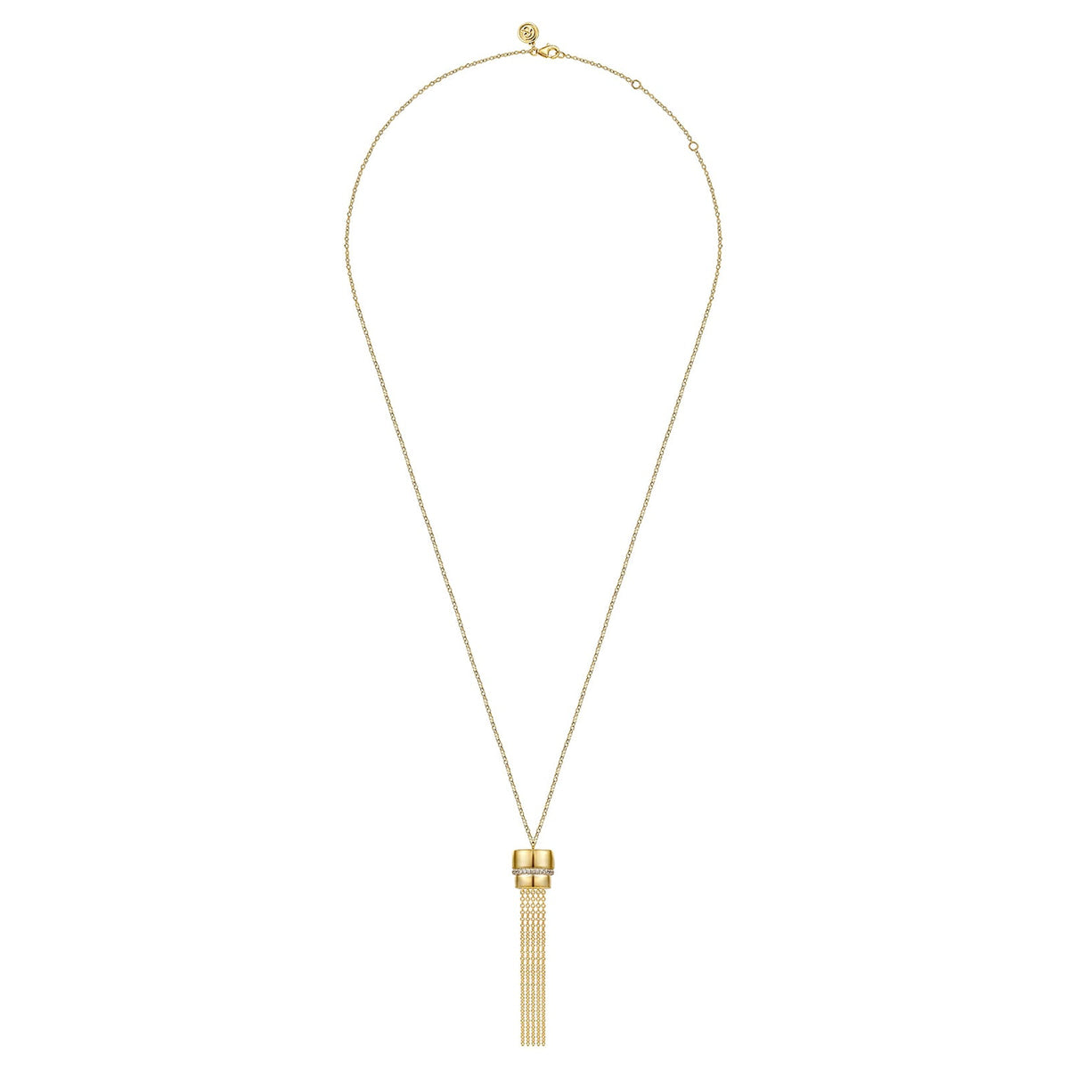 Gabriel & Co. Diamond Tassel Y Necklace - NK8033-24Y45JJ