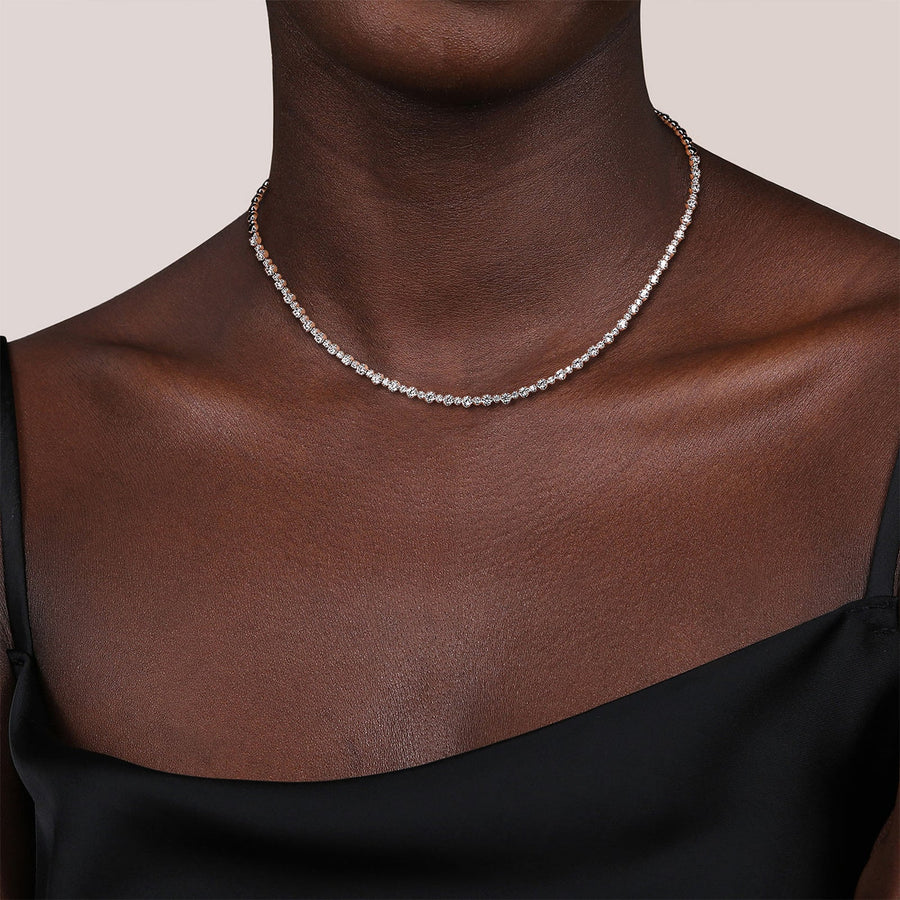 Gabriel & Co. Diamond Tennis Necklace - NK7594W45JJ