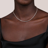 Gabriel & Co. Diamond Tennis Necklace-Gabriel & Co. Diamond Tennis Necklace - NK7594W45JJ