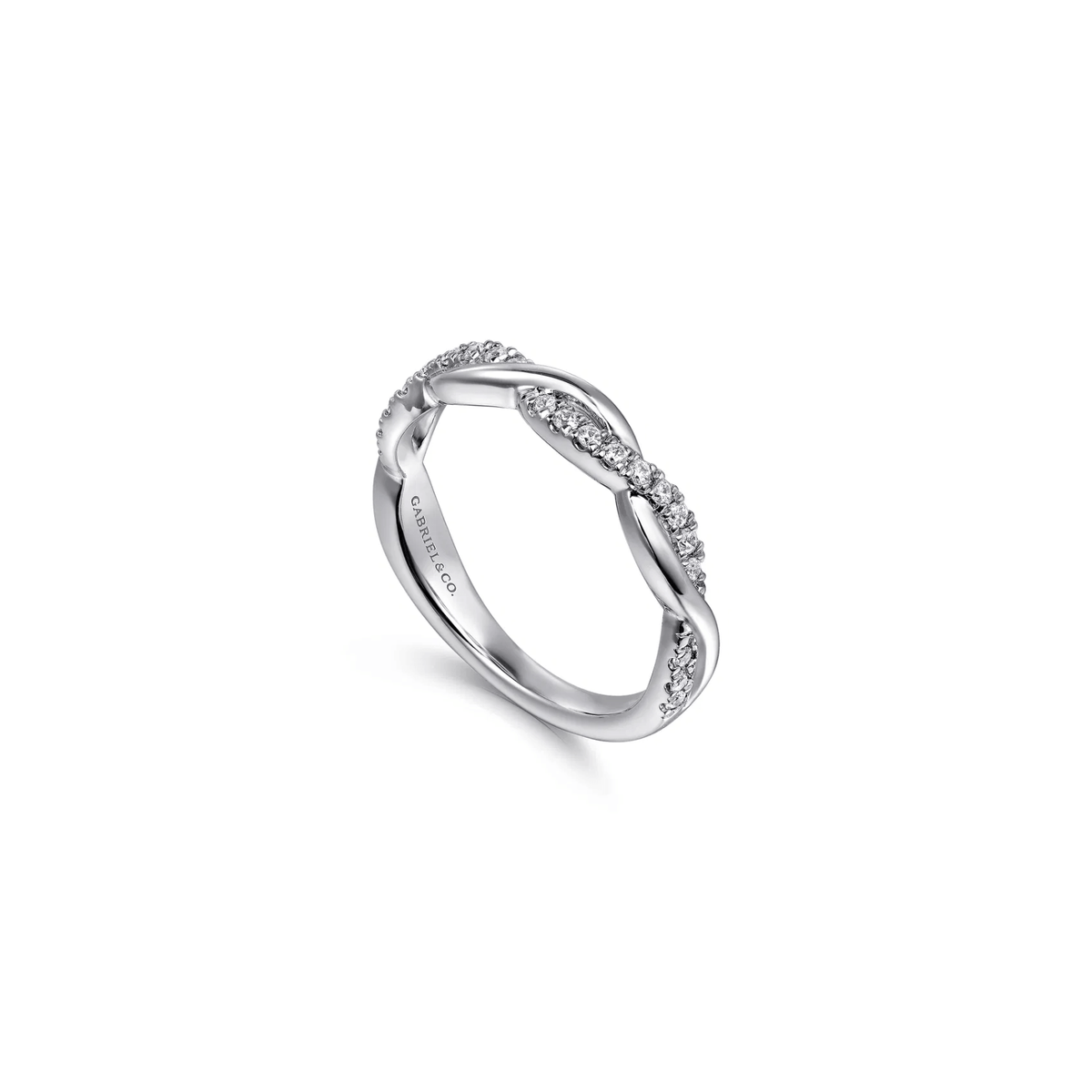 Gabriel & Co. Diamond Wedding Band WB16196R6W44JJ