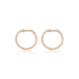 Gabriel & Co. French Pave Round Inside Out Diamond Hoop Earrings-Gabriel & Co. French Pave Round Inside Out Diamond Hoop Earrings - EG13462K45JJ