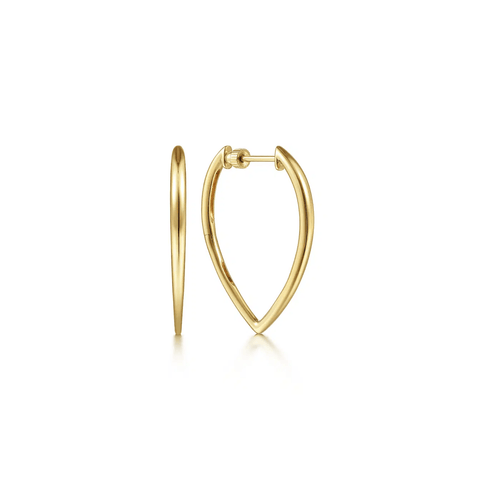 Gabriel & Co. Geometric Classic Hoop Earrings-Gabriel & Co. Geometric Classic Hoop Earrings - EG14183Y4JJJ
