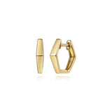 Gabriel & Co. Geometric Huggie Earrings-Gabriel & Co. Geometric Huggie Earrings - EG14038Y4JJJ