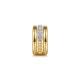Gabriel & Co. Gold Bujukan and Diamond Easy Stackable Ring-Gabriel & Co. Gold Bujukan and Diamond Easy Stackable Ring LR52905M45JJ