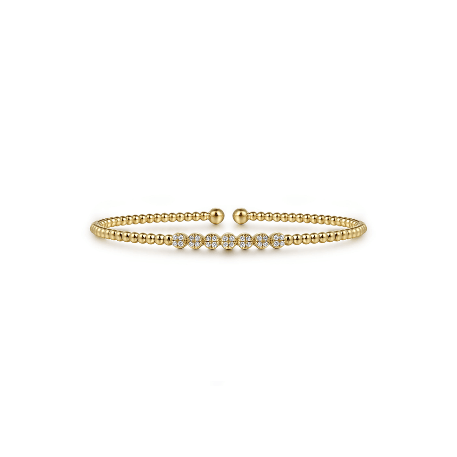 Gabriel & Co. Gold Bujukan Diamond Bracelet BG4116-55Y45JJ
