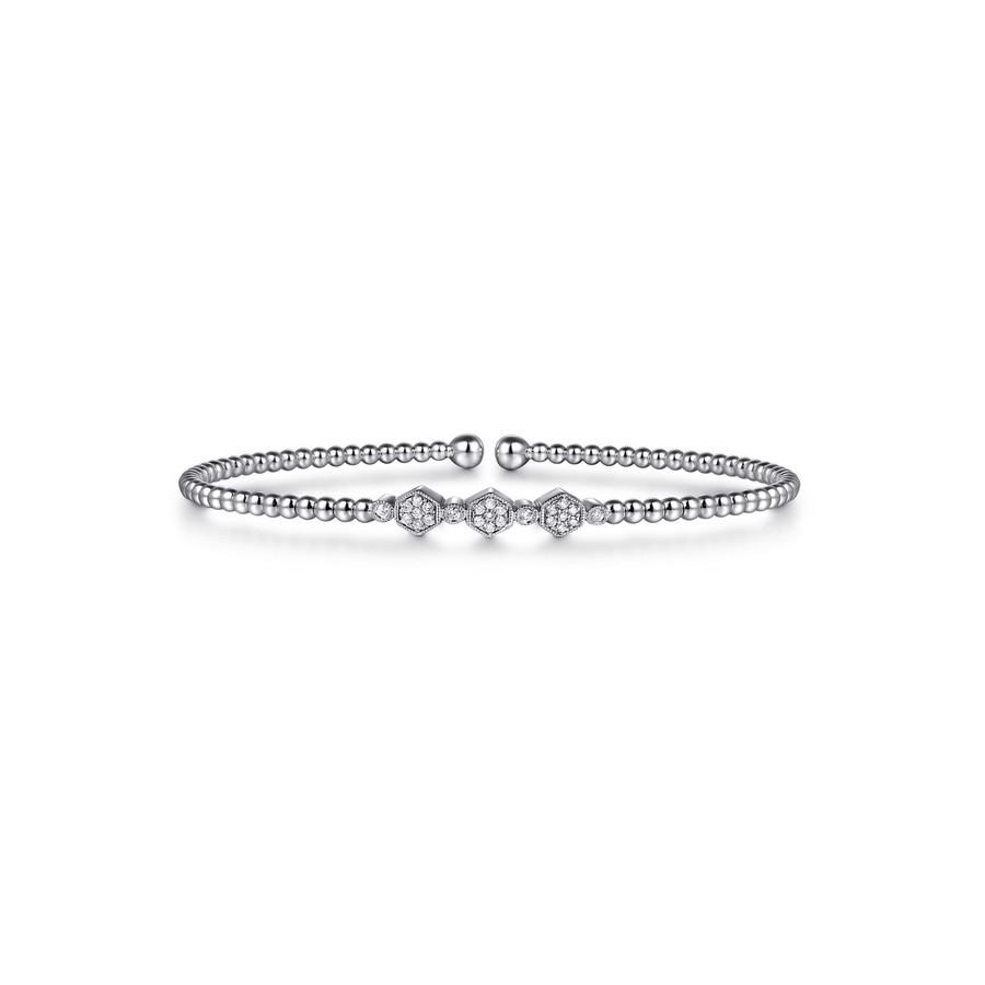 Gabriel & Co. Gold Bujukan Diamond Bracelet BG4117-55W45JJ