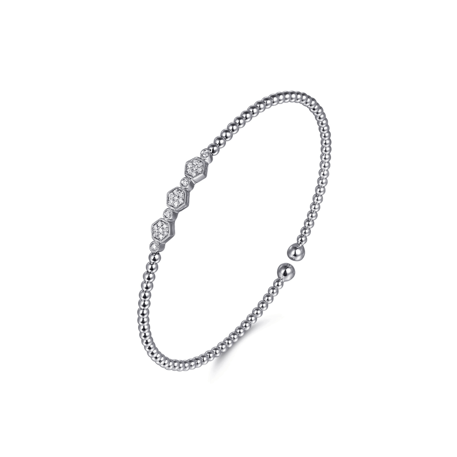 Gabriel & Co. Gold Bujukan Diamond Bracelet BG4117-55W45JJ