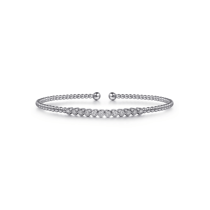 Gabriel & Co. Gold Bujukan Diamond Bracelet-Gabriel & Co. Gold Bujukan Diamond Bracelet BG4118-55W45JJ