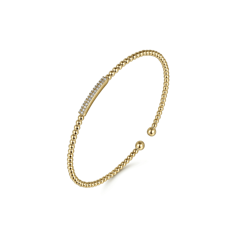 Gabriel & Co. Gold Bujukan Diamond Bracelet-Gabriel & Co. Gold Bujukan Diamond Bracelet BG4119-55Y45JJ