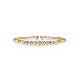 Gabriel & Co. Gold Bujukan Diamond Bracelet-Gabriel & Co. Gold Bujukan Diamond Bracelet BG4362-55M45JJ