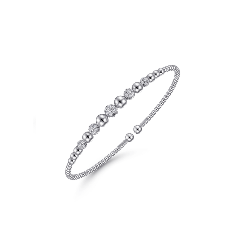 Gabriel & Co. Gold Bujukan Diamond Bracelet-Gabriel & Co. Gold Bujukan Diamond Bracelet BG4362-55W45JJ