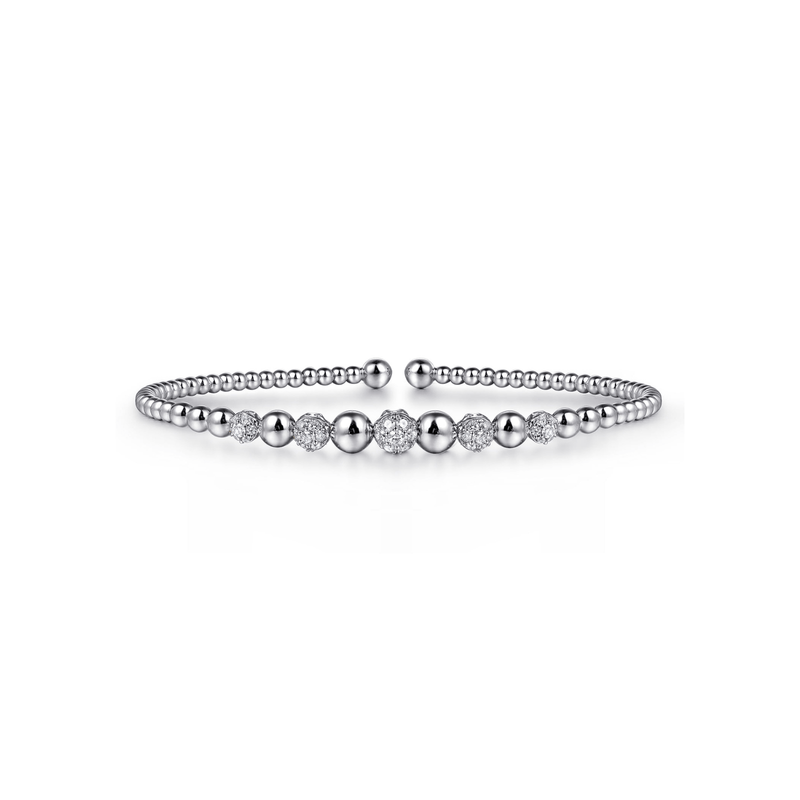 Gabriel & Co. Gold Bujukan Diamond Bracelet-Gabriel & Co. Gold Bujukan Diamond Bracelet BG4362-55W45JJ