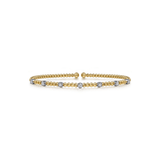 Gabriel & Co. Gold Bujukan Diamond Bracelet-Gabriel & Co. Gold Bujukan Diamond Bracelet BG4436-55M45JJ