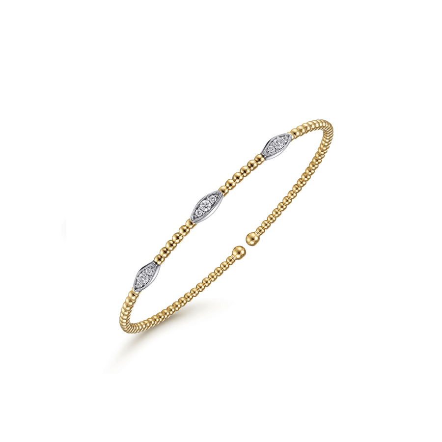 Gabriel & Co. Gold Bujukan Diamond Bracelet BG4437-55M45JJ