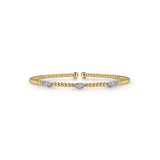 Gabriel & Co. Gold Bujukan Diamond Bracelet-Gabriel & Co. Gold Bujukan Diamond Bracelet BG4437-55M45JJ