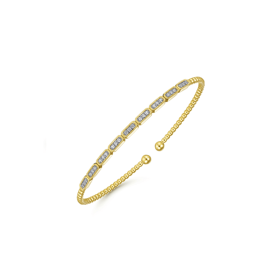 Gabriel & Co. Gold Bujukan Diamond Bracelet BG4443-55Y45JJ