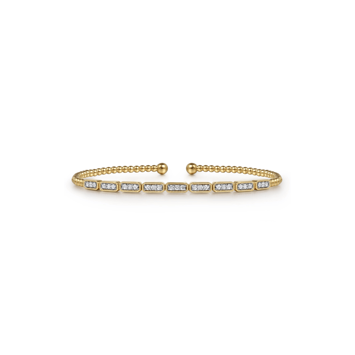 Gabriel & Co. Gold Bujukan Diamond Bracelet BG4443-55Y45JJ