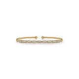 Gabriel & Co. Gold Bujukan Diamond Bracelet-Gabriel & Co. Gold Bujukan Diamond Bracelet BG4443-55Y45JJ