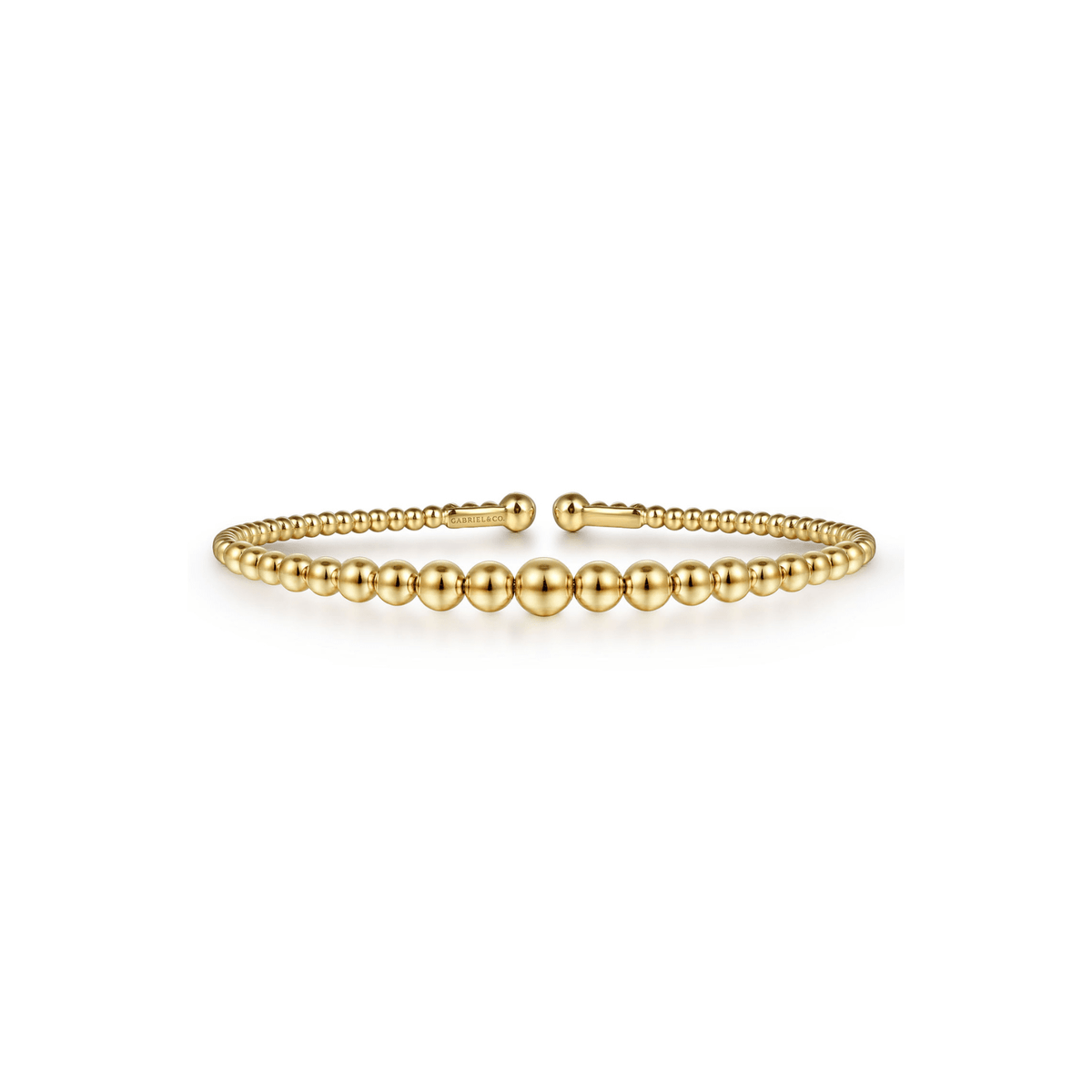 Gabriel & Co. Gold Bujukan Gold Beaded Bracelet BG4584-55Y4JJJ