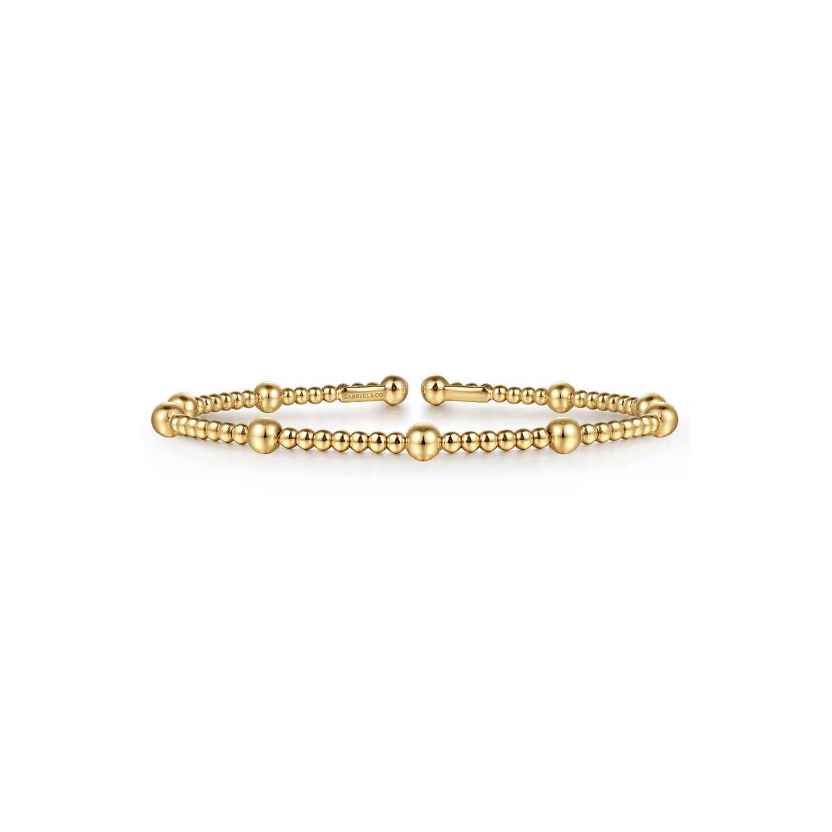 Gabriel & Co. Gold Bujukan Gold Beaded Bracelet BG4603-55Y4JJJ