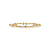 Gabriel & Co. Gold Bujukan Gold Beaded Bracelet-Gabriel & Co. Gold Bujukan Gold Beaded Bracelet BG4603-55Y4JJJ