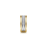 Gabriel & Co. Gold Diamond Easy Stackable Ring-Gabriel & Co. Gold Diamond Easy Stackable Ring LR52033M45JJ