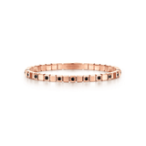 Gabriel & Co. Gold Mens Bangle with Black Diamonds-Gabriel & Co. Gold Mens Bangle with Black Diamonds BGM2238-75K4JBD